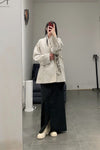 Aviva Jifei Xue staining short kimono jacket SS23-KJS-FS
